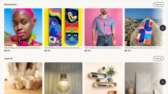 Etsy Homepage Redesign case study