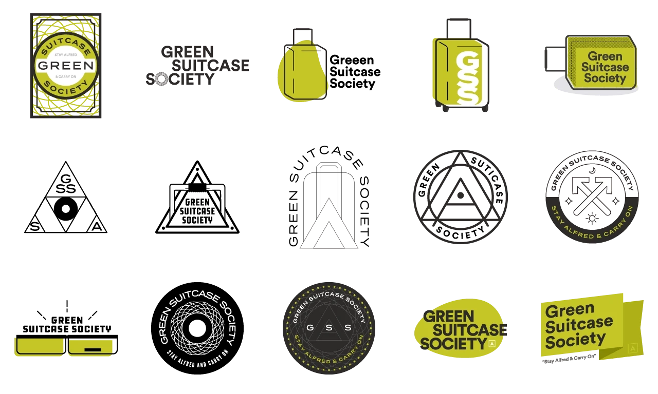 Initial logo concepts